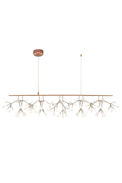 Linear Branch Firefly Chandelier - view 23 | morylighting