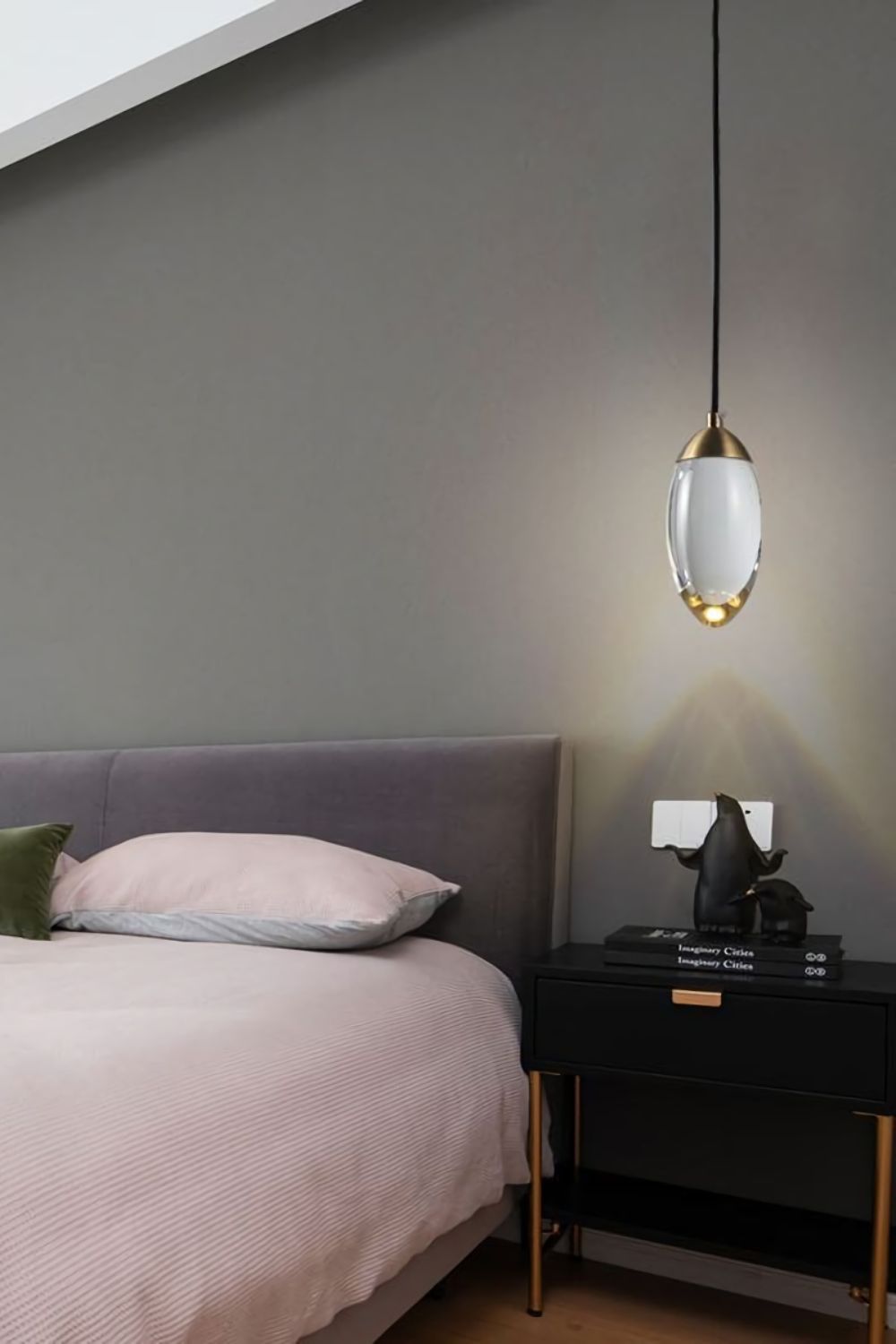 Brass Crystal Pendant Lamp - morylighting