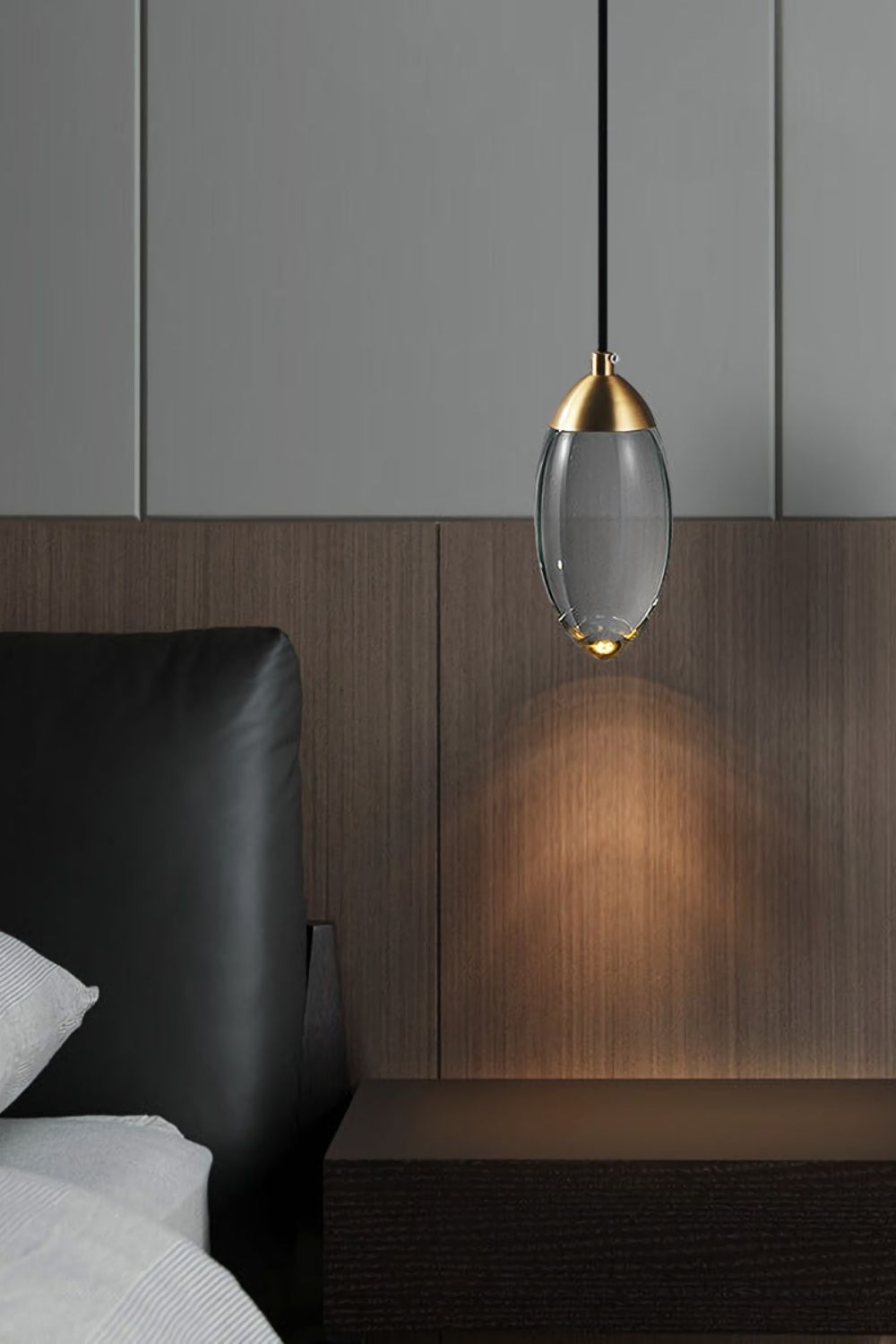 Brass Crystal Pendant Lamp - morylighting