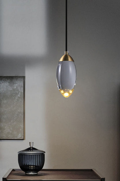 Brass Crystal Pendant Lamp - morylighting