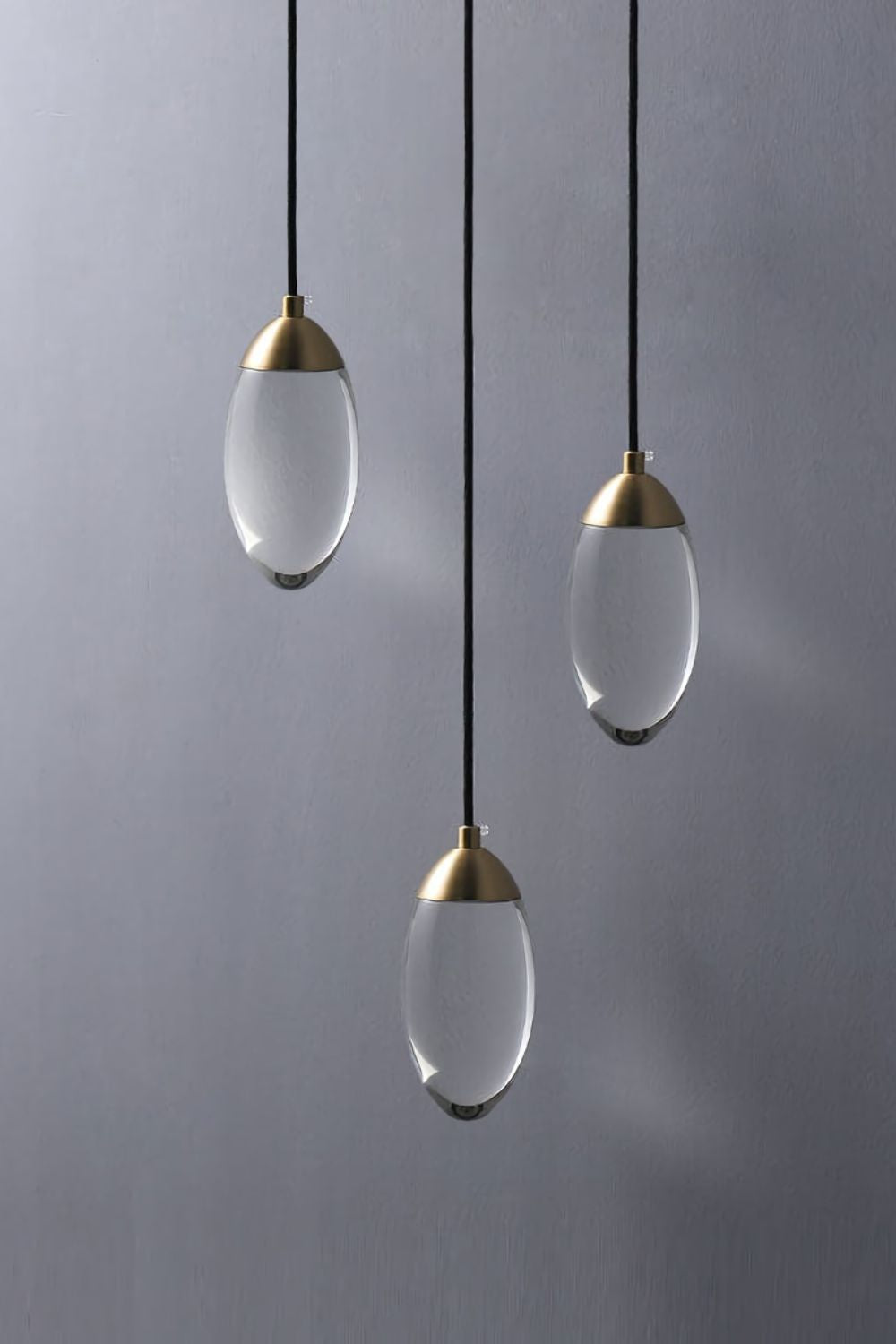 Brass Crystal Pendant Lamp - morylighting