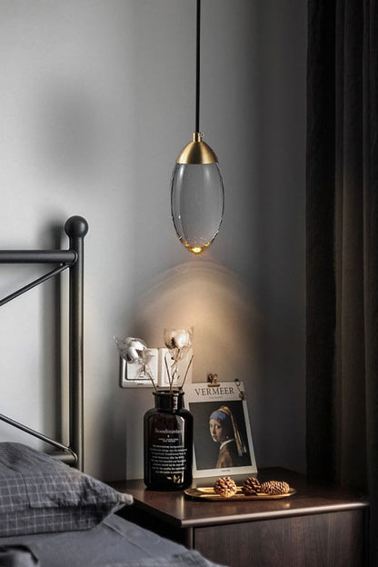 Brass Crystal Pendant Lamp - morylighting