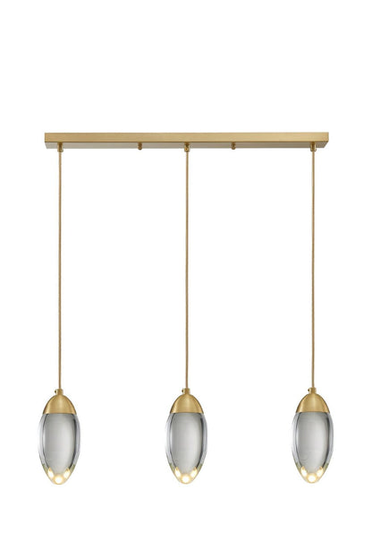 Brass Crystal Pendant Lamp - morylighting