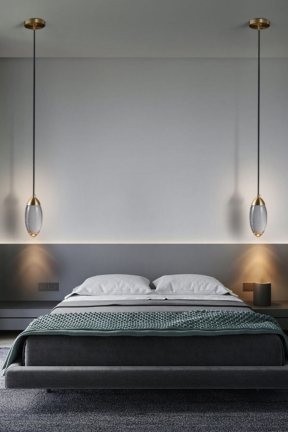 Brass Crystal Pendant Lamp - morylighting