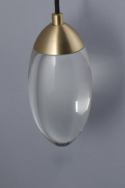 Brass Crystal Pendant Lamp - morylighting