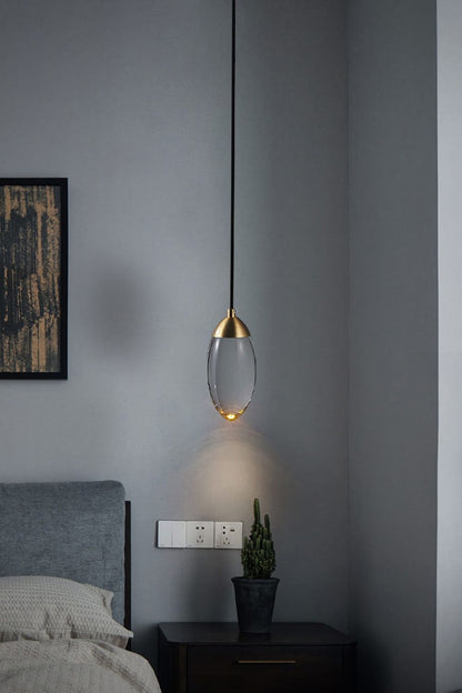 Brass Crystal Pendant Lamp - morylighting