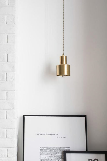 Brass Pendant Light - morylighting