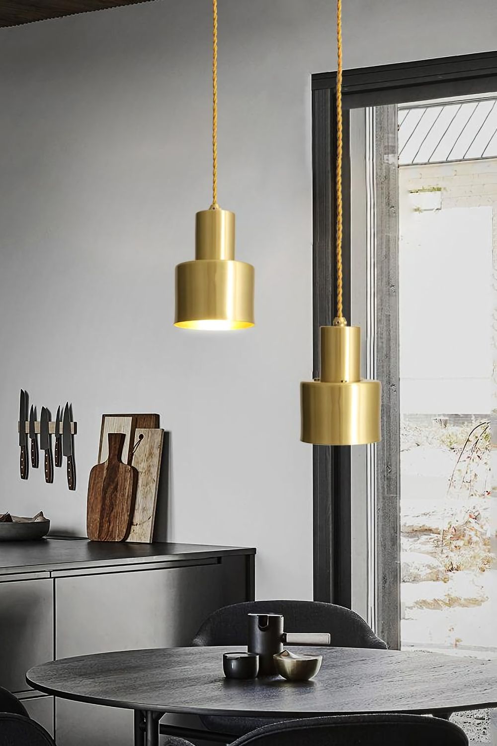 Brass Pendant Light - morylighting