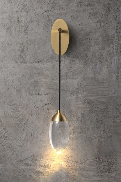 Brass crystal Wall lamp - morylighting