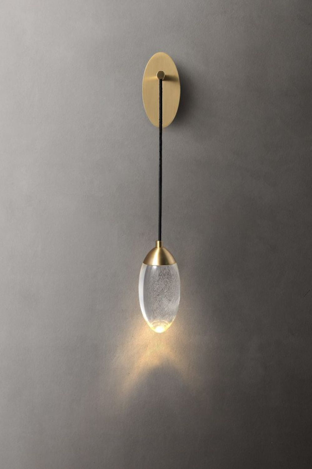 Brass crystal Wall lamp - morylighting