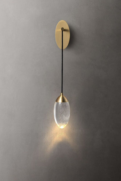 Brass crystal Wall lamp - morylighting