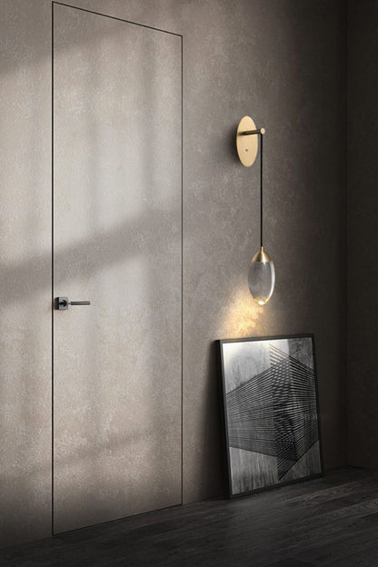 Brass crystal Wall lamp - morylighting