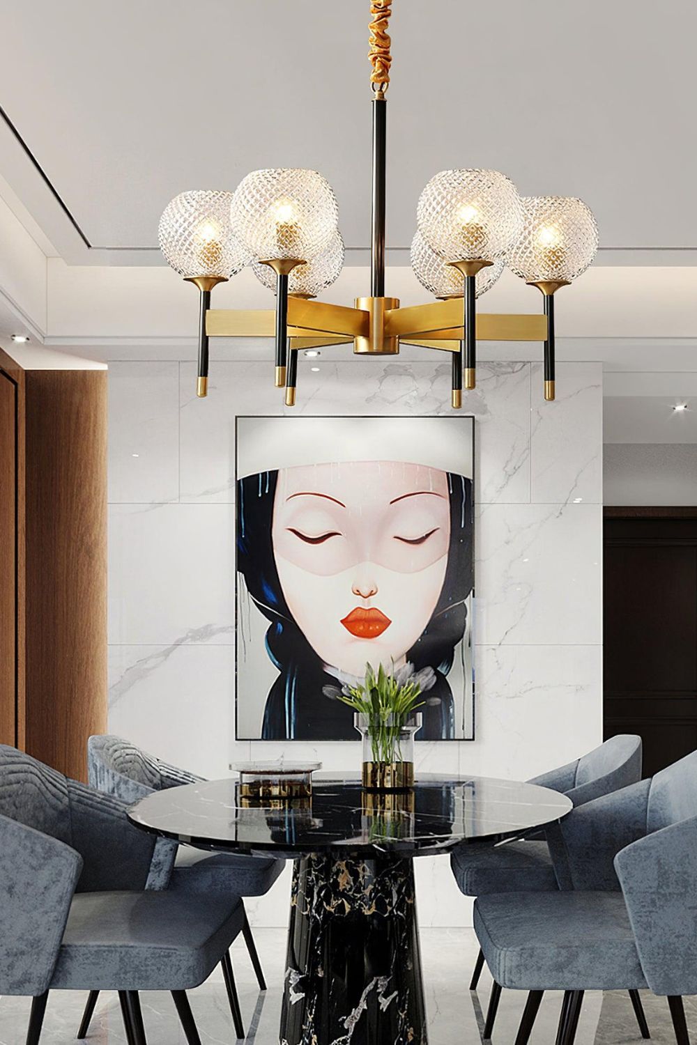 Breton Chandelier - morylighting