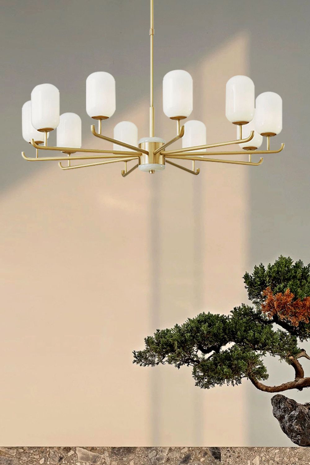 Bronze Chandelier - morylighting