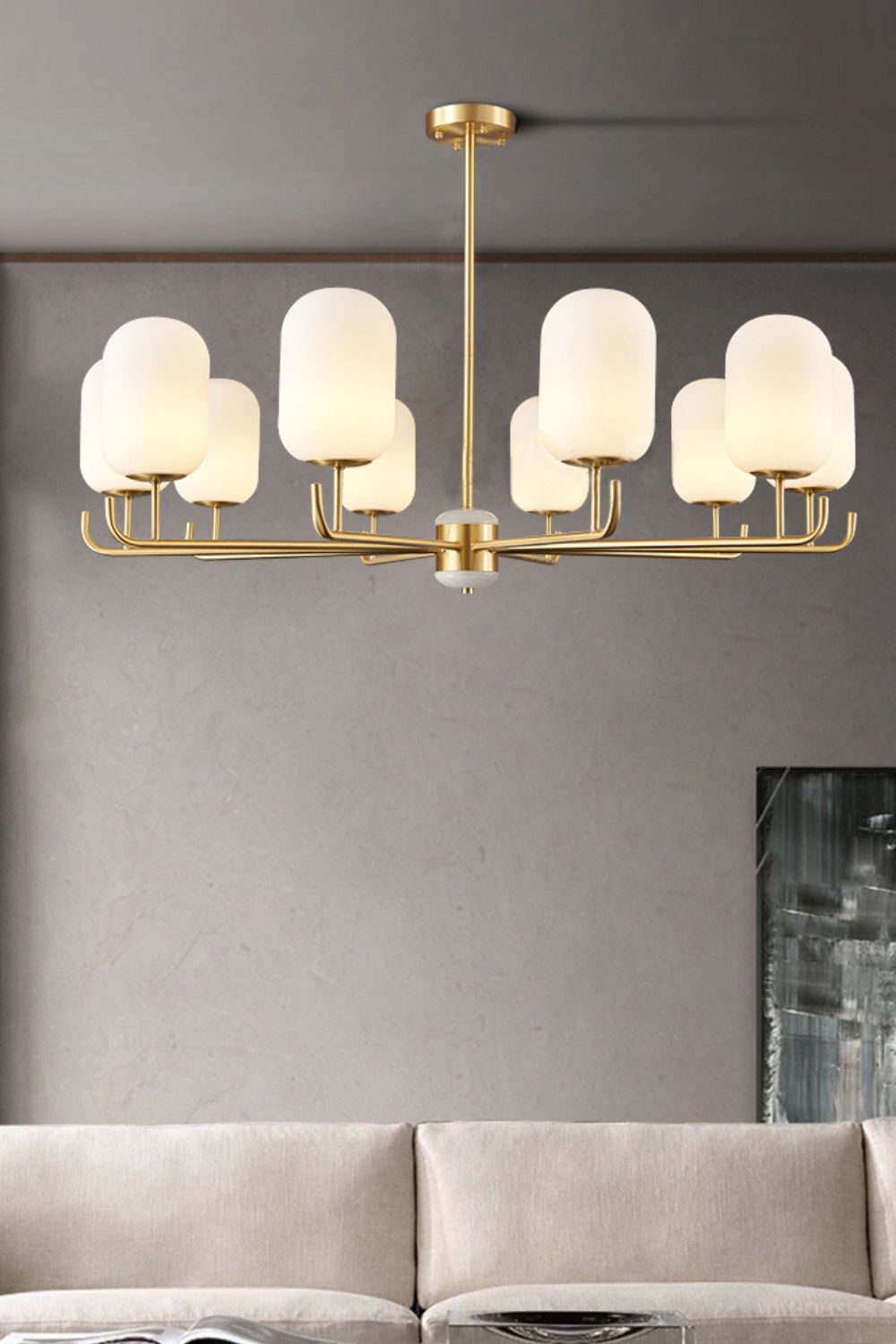 Bronze Chandelier - morylighting