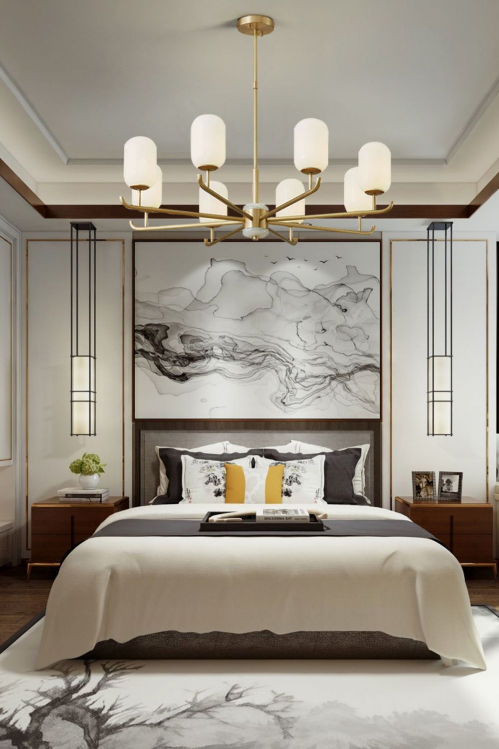 Bronze Chandelier - morylighting
