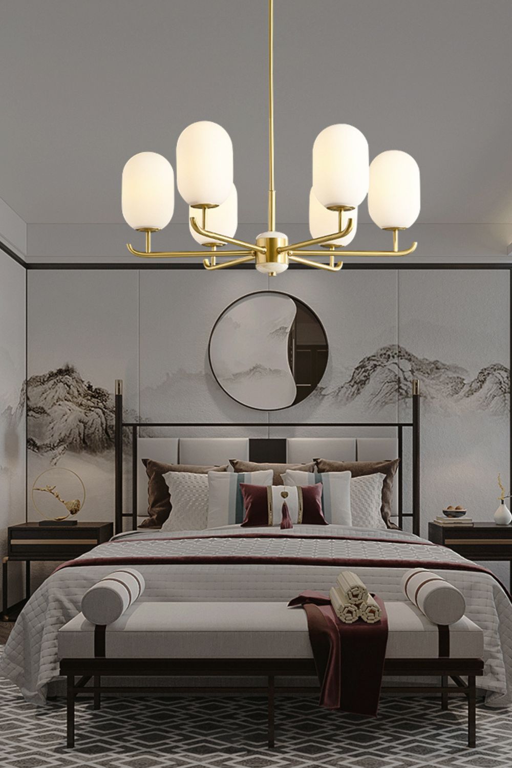 Bronze Chandelier - morylighting