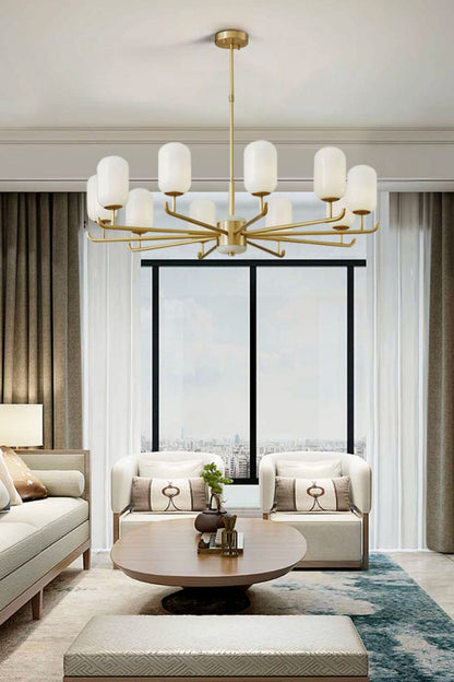 Bronze Chandelier - morylighting