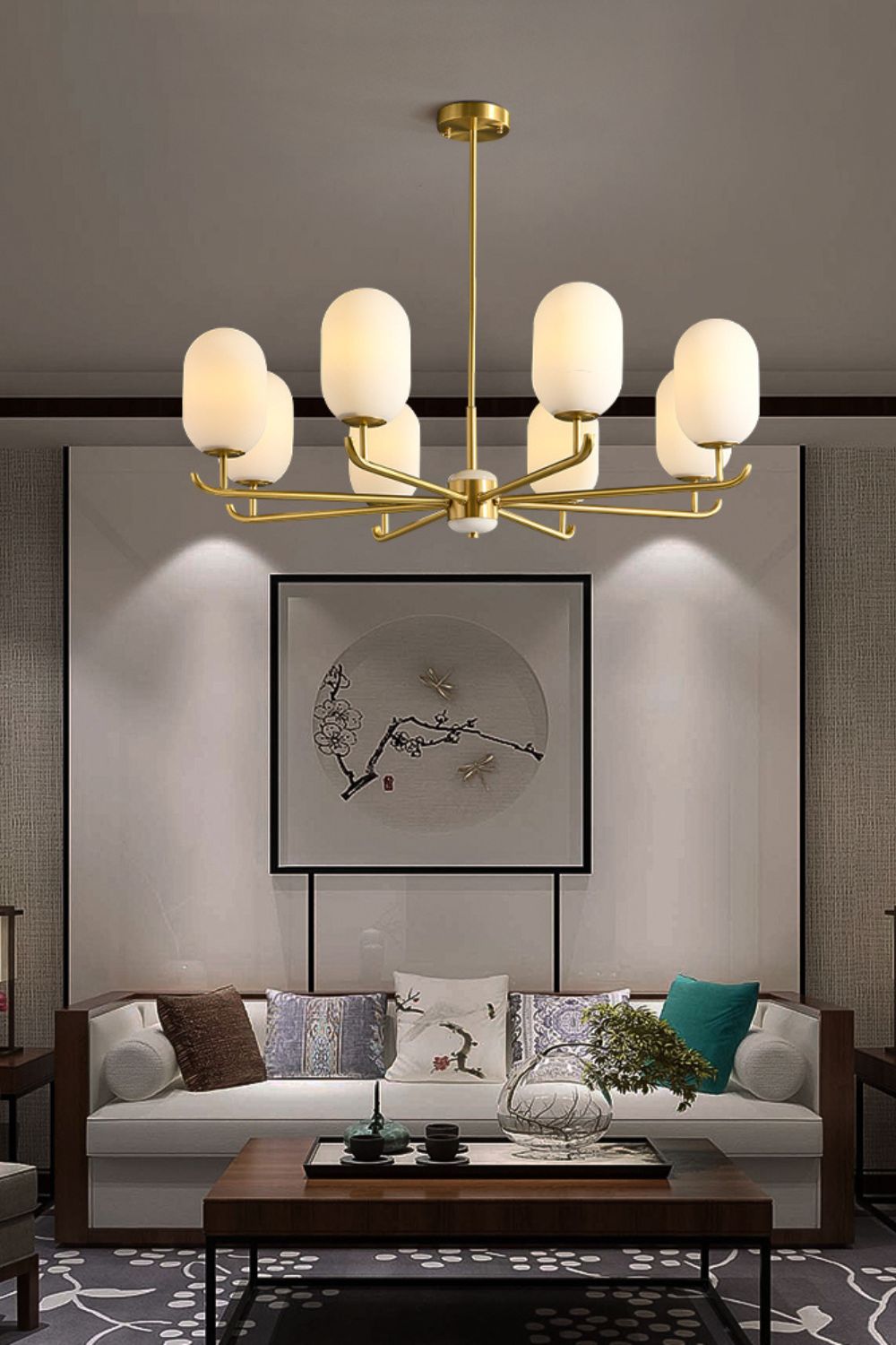 Bronze Chandelier - morylighting
