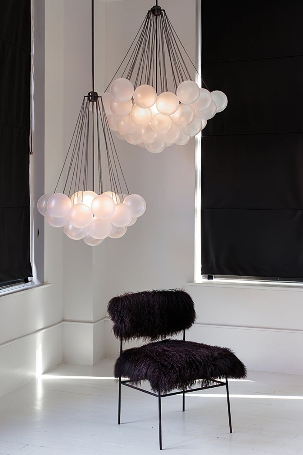 Bubble Glass Chandelier - view 5 | morylighting