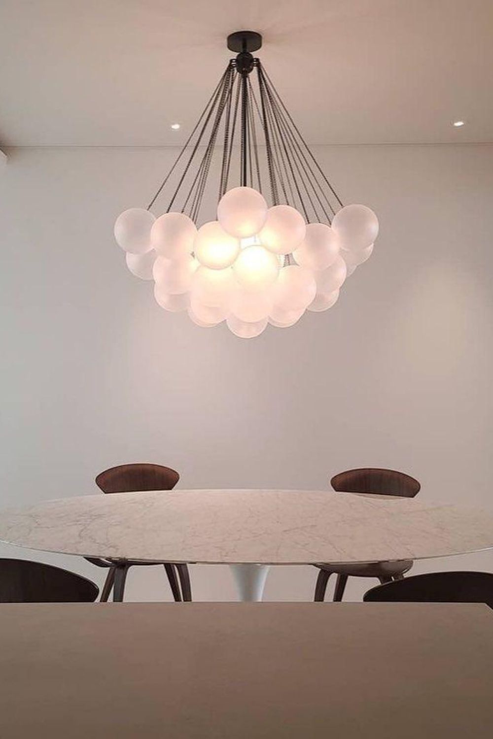 Bubble Glass Chandelier - view 13 | morylighting