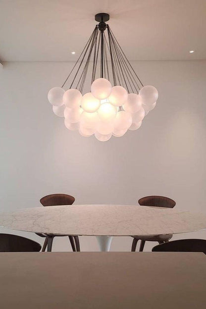 Bubble Glass Chandelier - view 13 | morylighting