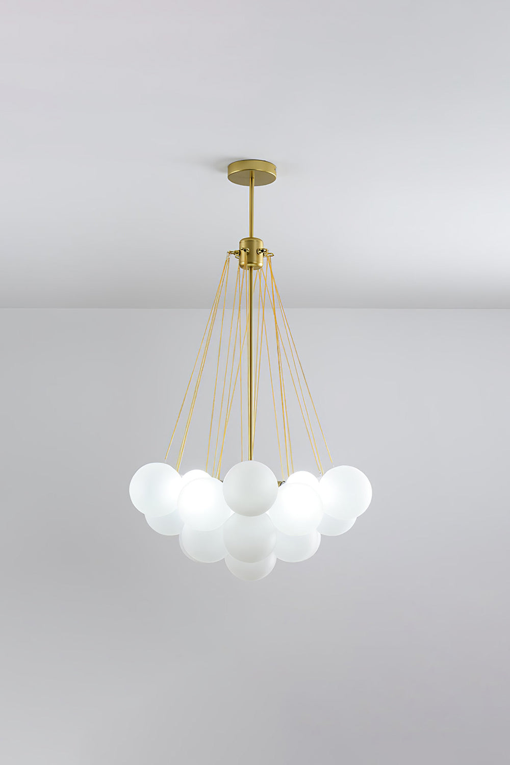 Bubble Glass Chandelier - view 14 | morylighting
