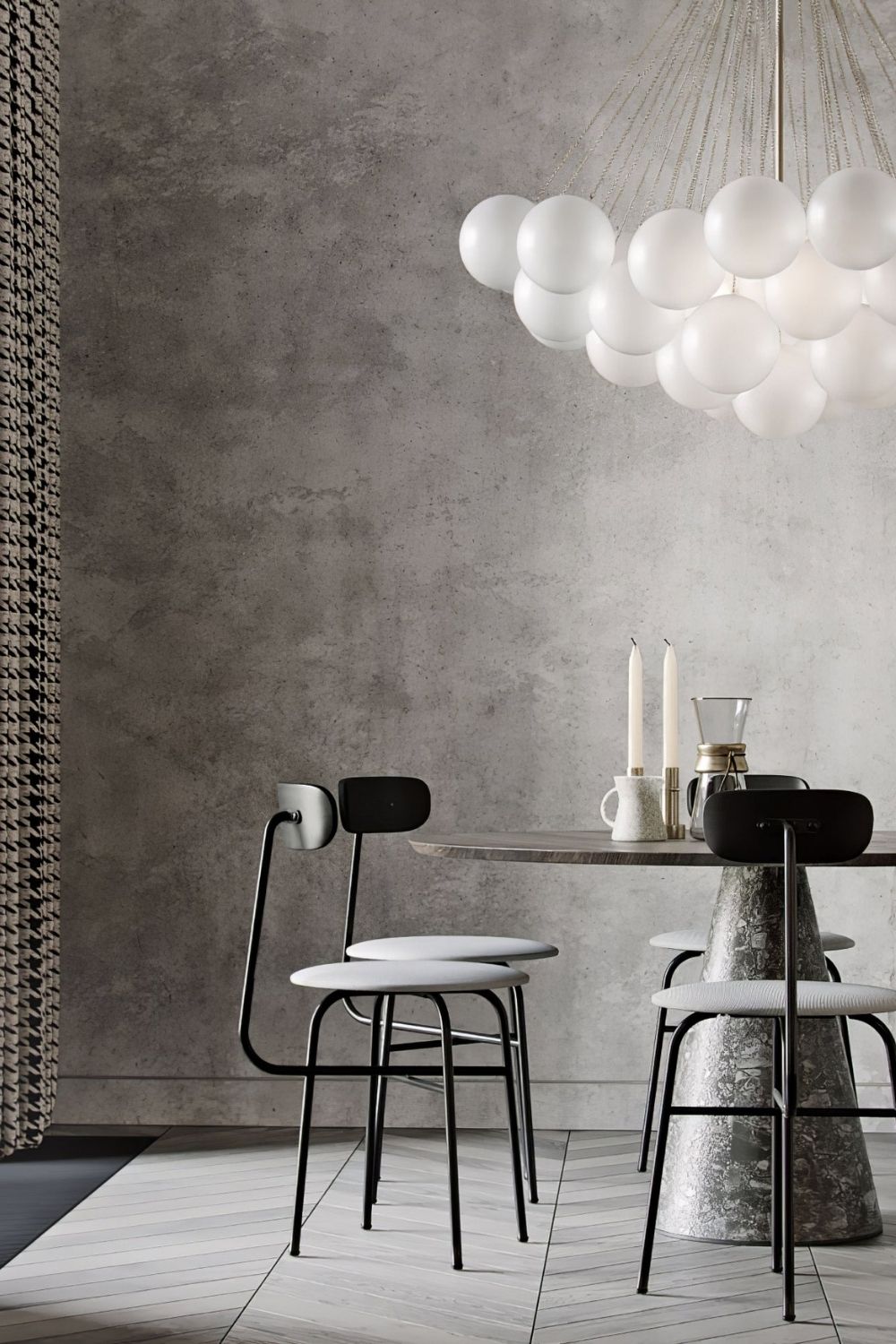 Bubble Glass Chandelier - view 16 | morylighting