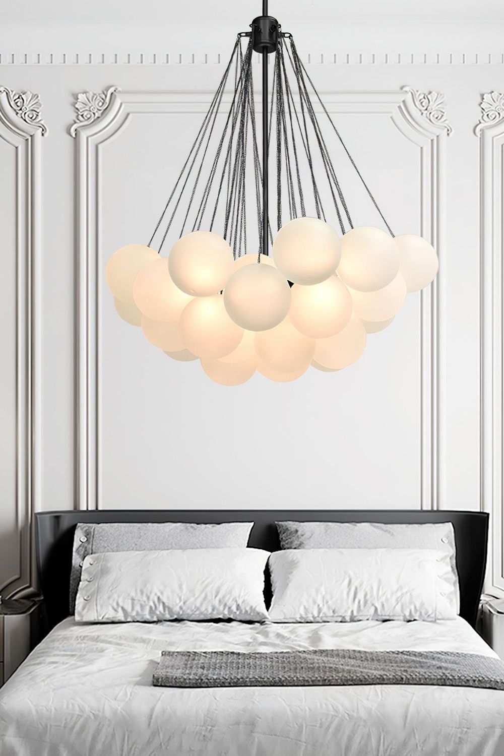 Bubble Glass Chandelier - view 17 | morylighting