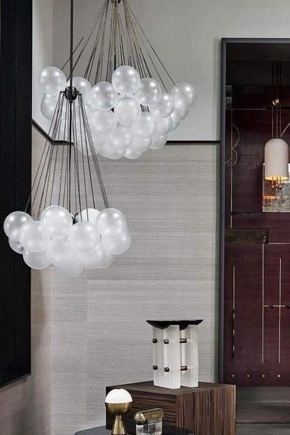 Bubble Glass Chandelier - view 22 | morylighting