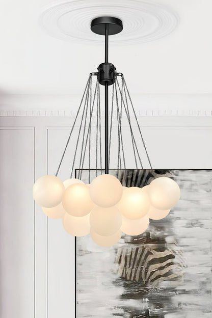 Bubble Glass Chandelier - view 28 | morylighting