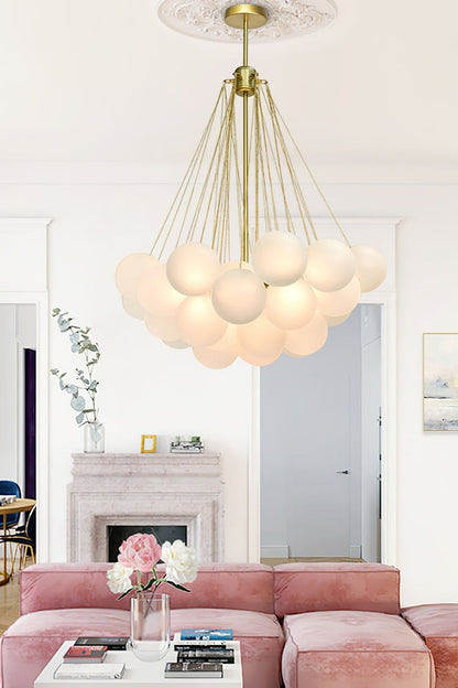 Bubble Glass Chandelier - view 29 | morylighting