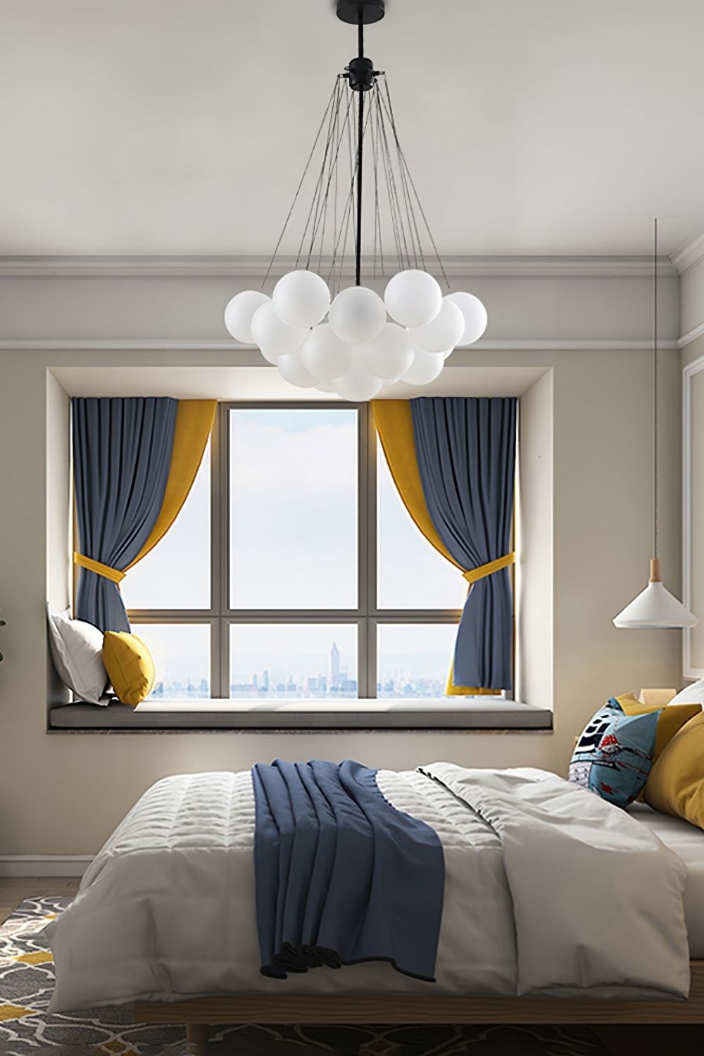 Bubble Glass Chandelier - view 33 | morylighting