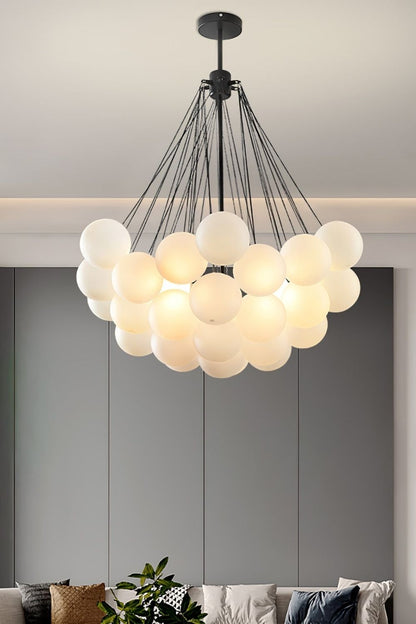 Bubble Glass Chandelier - view 34 | morylighting