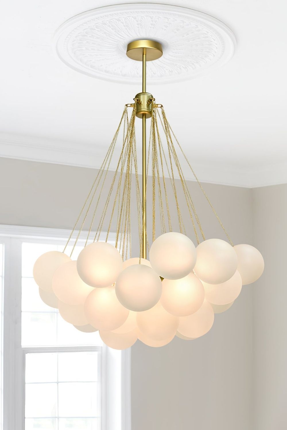 Bubble Glass Chandelier - view 37 | morylighting