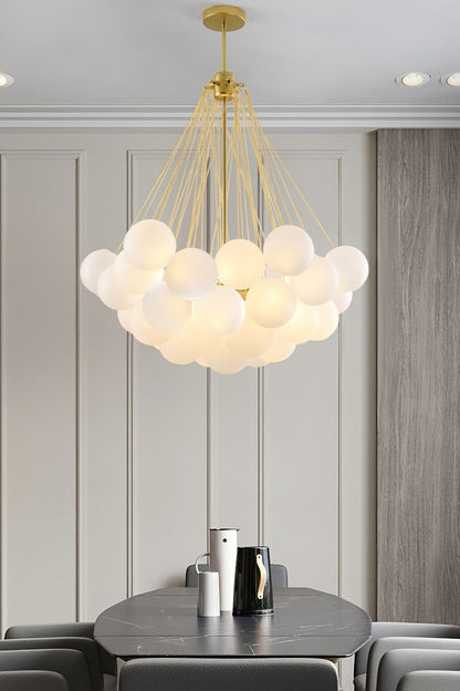 Bubble Glass Chandelier - view 38 | morylighting