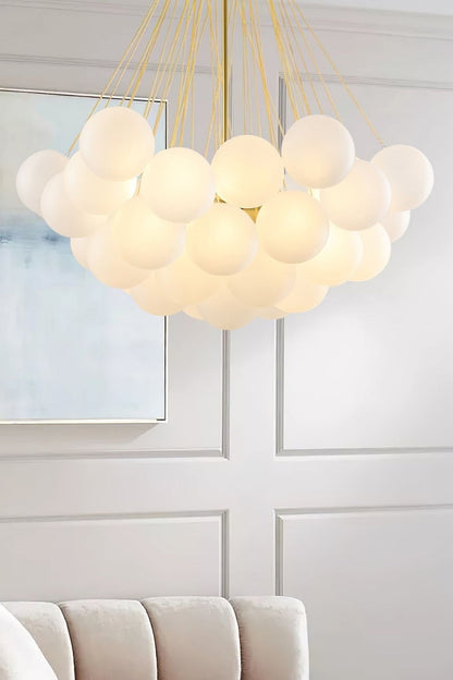 Bubble Glass Chandelier - view 39 | morylighting