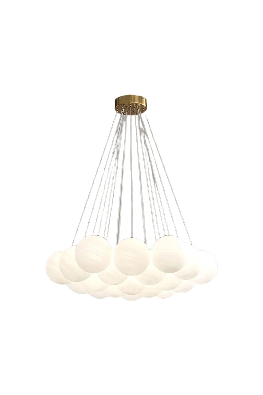 Bubble Glass Cluster Chandelier | morylighting