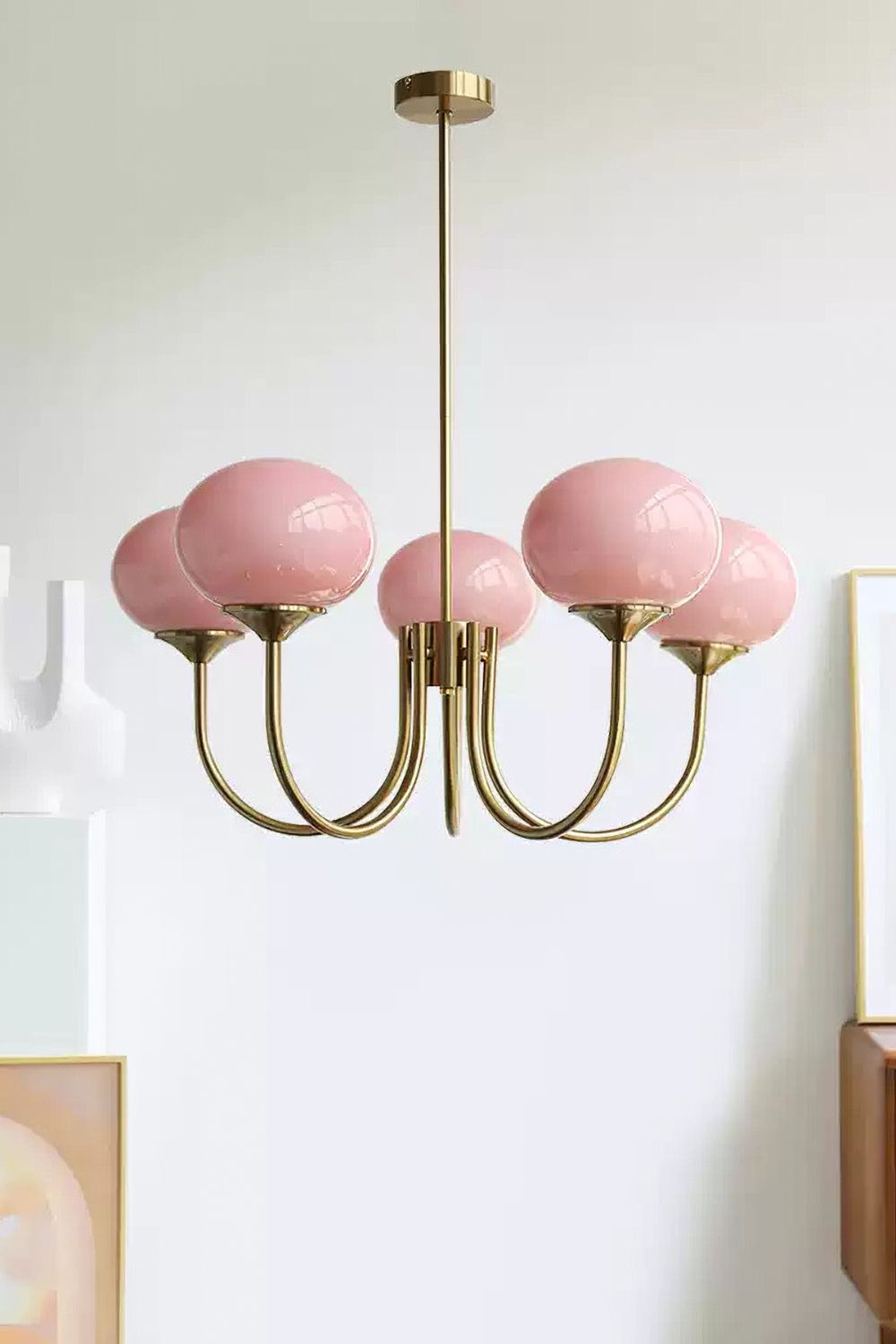 Bubble Glass Marshmallow Chandelier - view 17 | morylighting