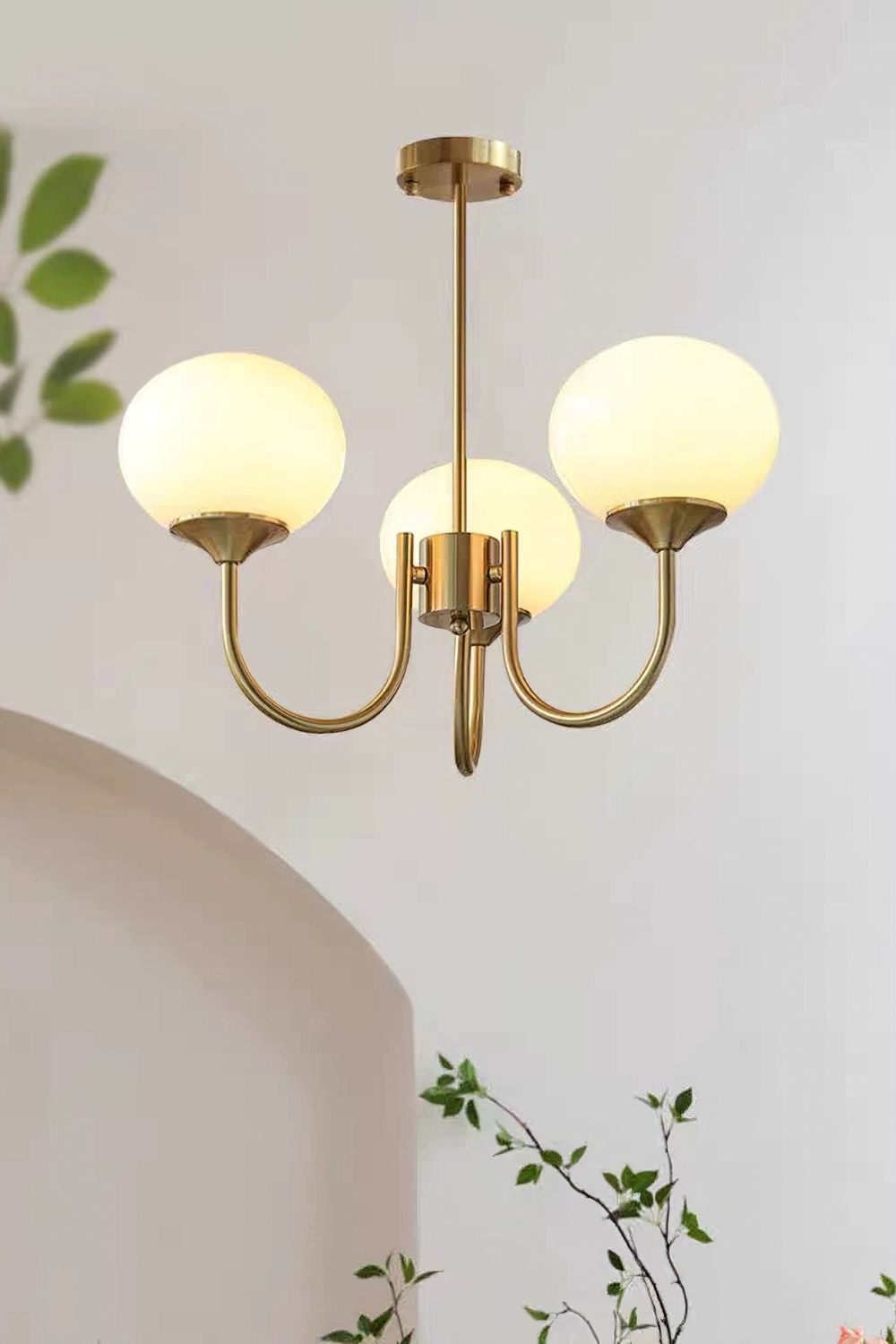 Bubble Glass Marshmallow Chandelier - view 19 | morylighting