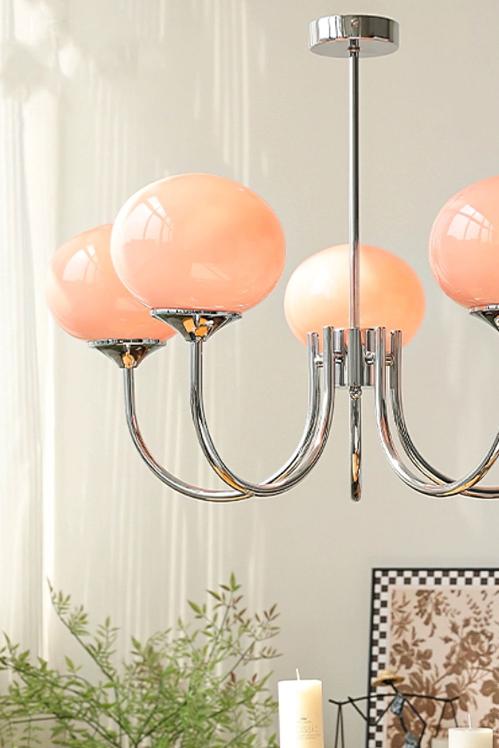 Bubble Glass Marshmallow Chandelier - view 21 | morylighting