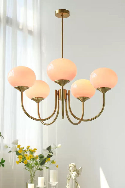 Bubble Glass Marshmallow Chandelier - view 22 | morylighting
