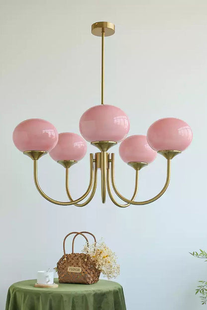 Bubble Glass Marshmallow Chandelier - view 23 | morylighting