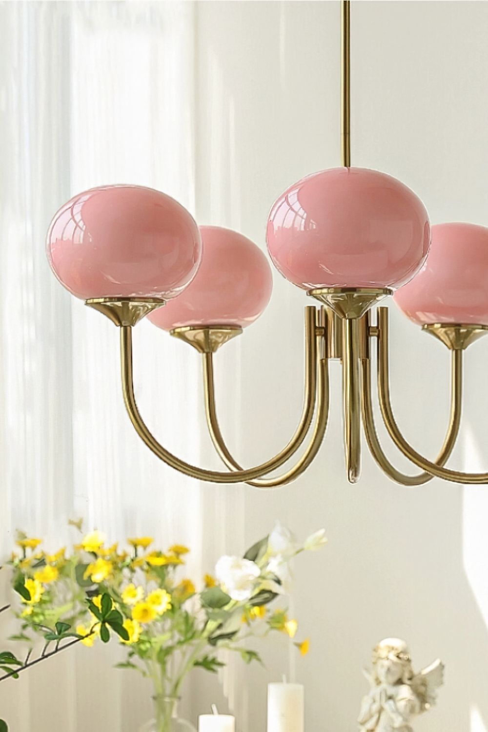 Bubble Glass Marshmallow Chandelier - view 26 | morylighting