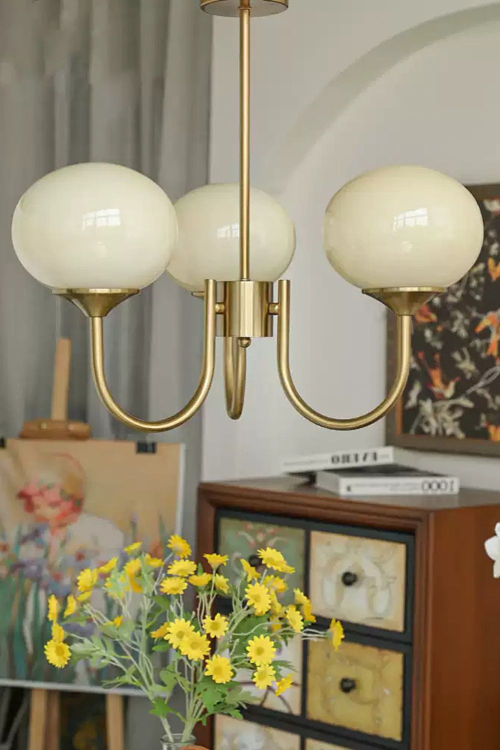 Bubble Glass Marshmallow Chandelier - view 28 | morylighting