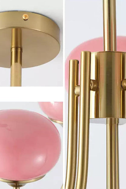 Bubble Glass Marshmallow Chandelier - view 29 | morylighting