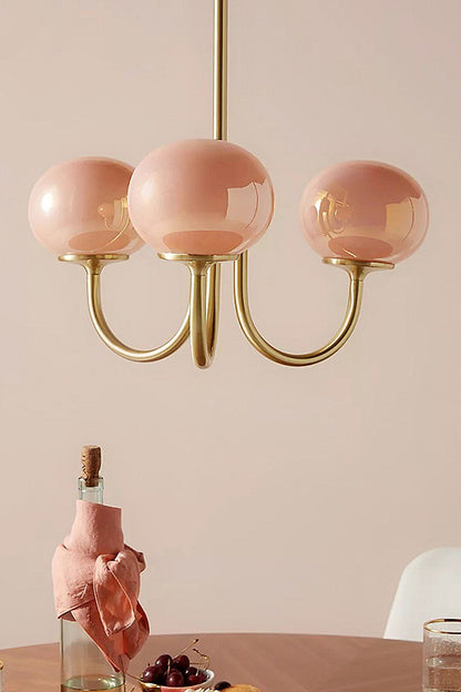 Bubble Glass Marshmallow Chandelier - view 5 | morylighting
