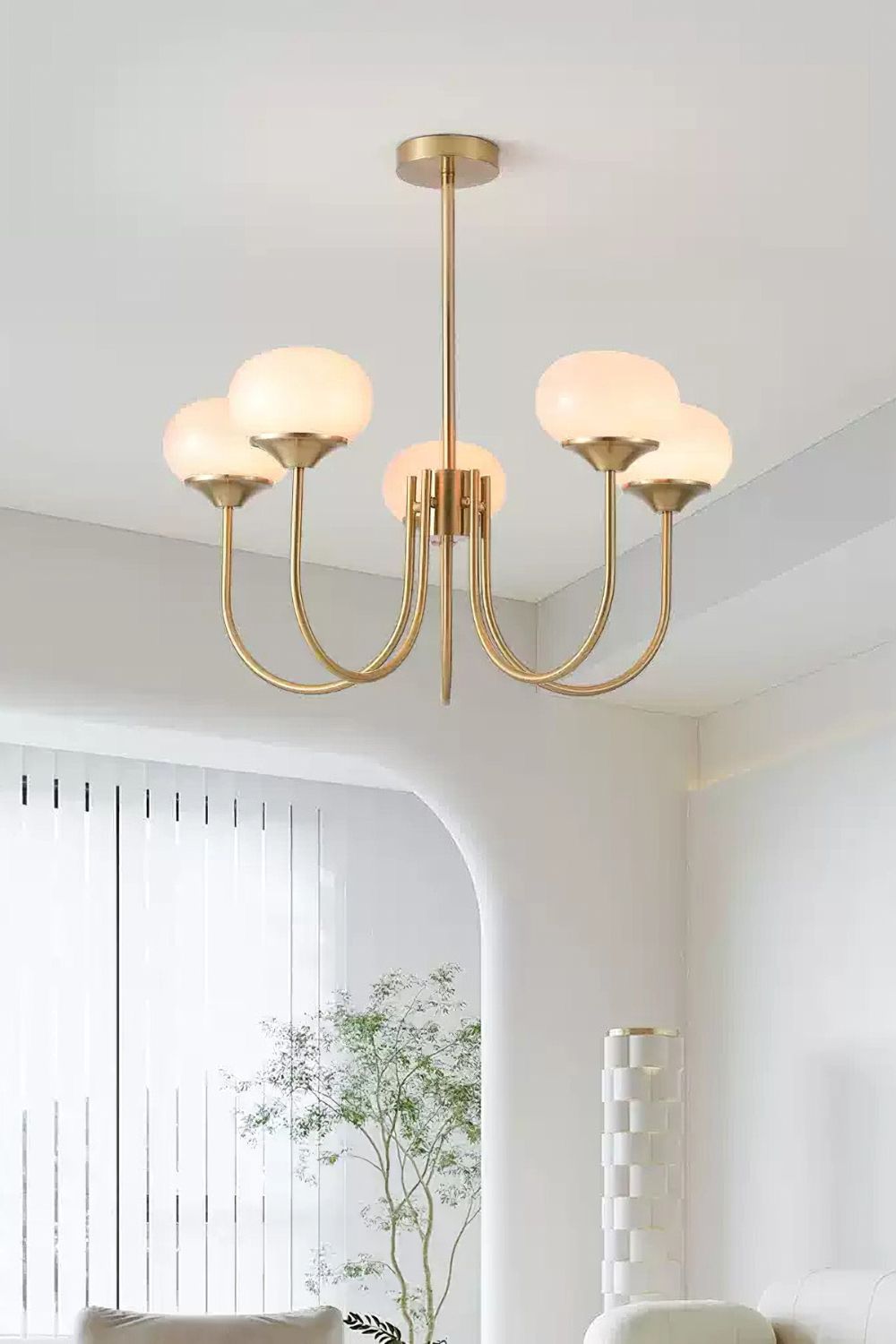 Bubble Glass Marshmallow Chandelier - view 32 | morylighting