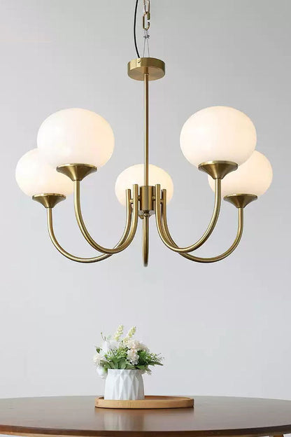 Bubble Glass Marshmallow Chandelier - view 33 | morylighting