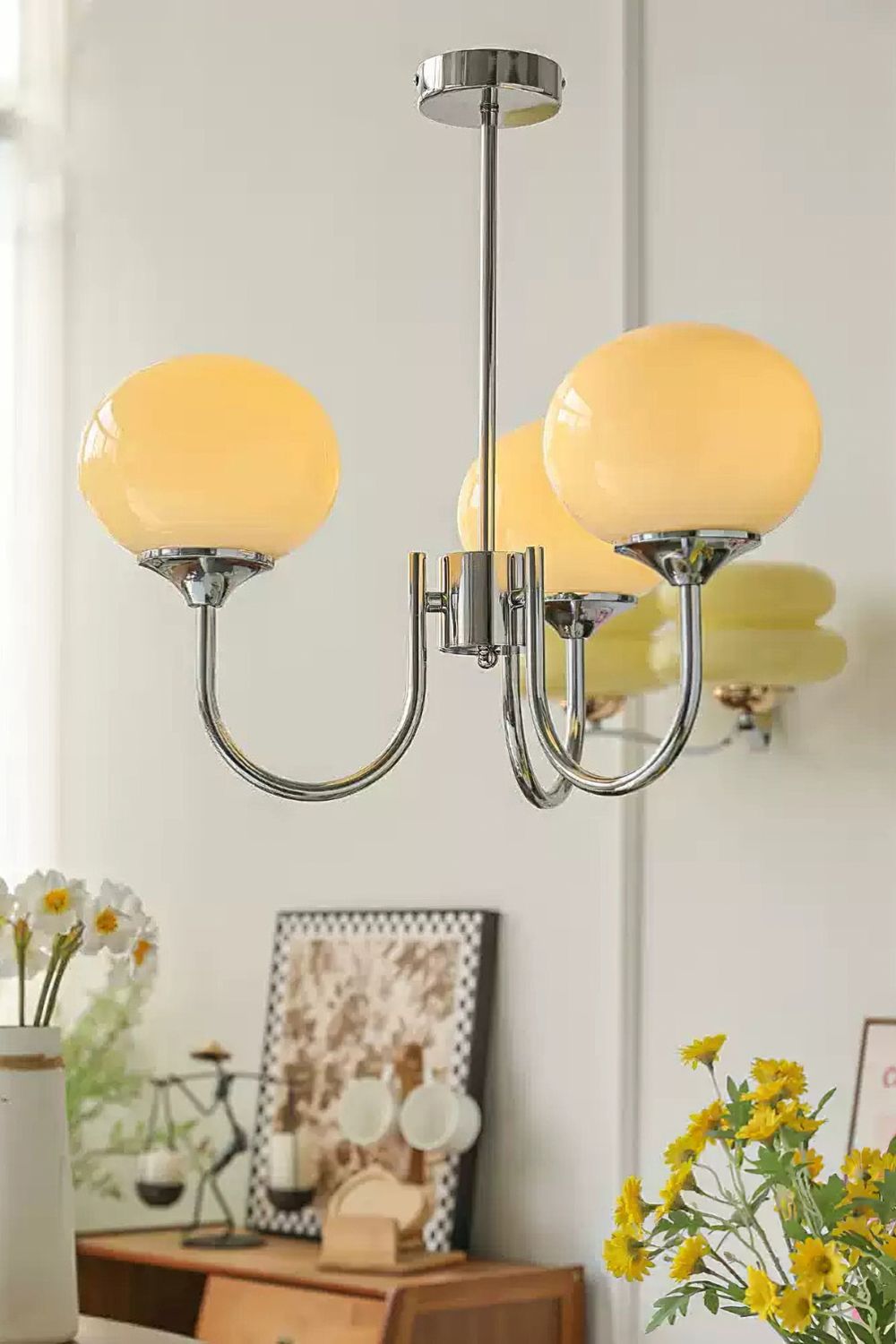 Bubble Glass Marshmallow Chandelier - view 34 | morylighting
